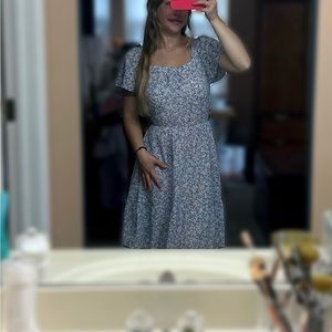 Worn a few times, Blue Summer dress, Size S.